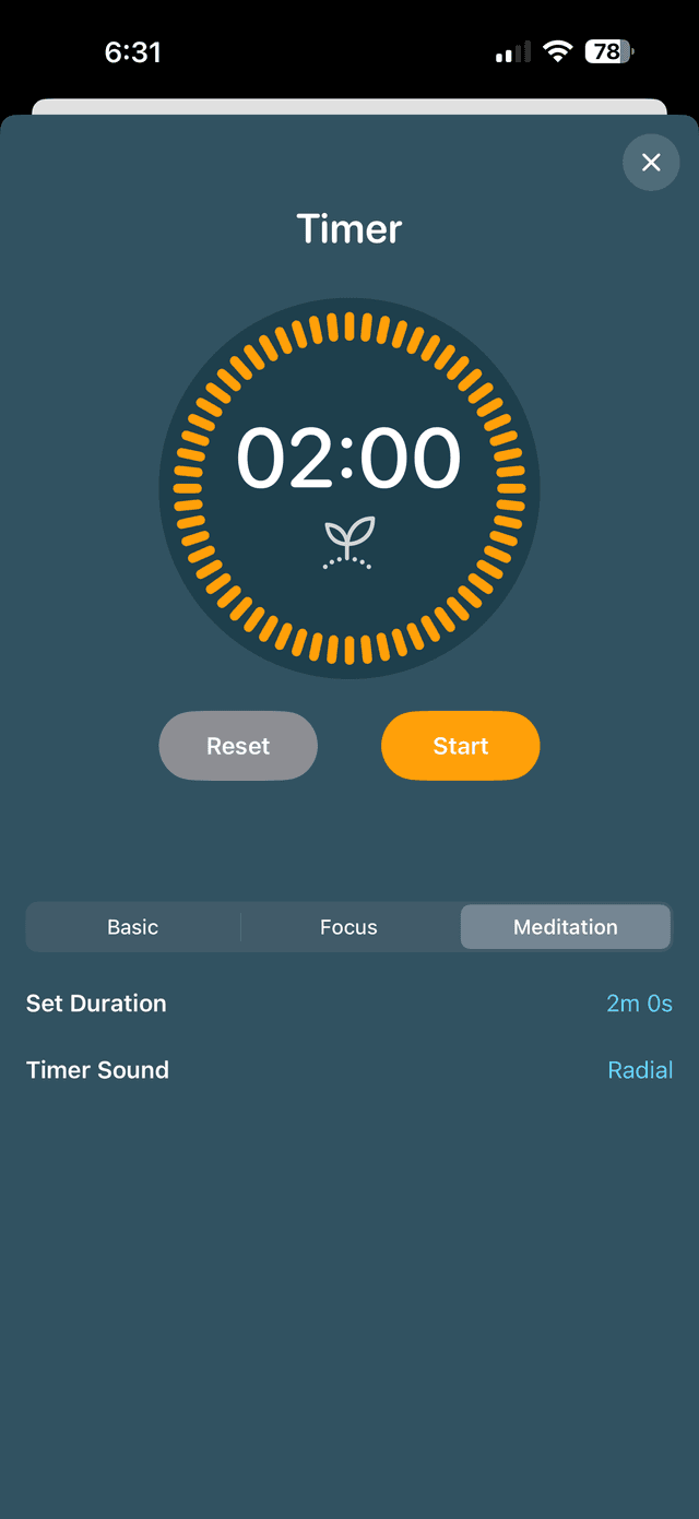 Meditation Timer